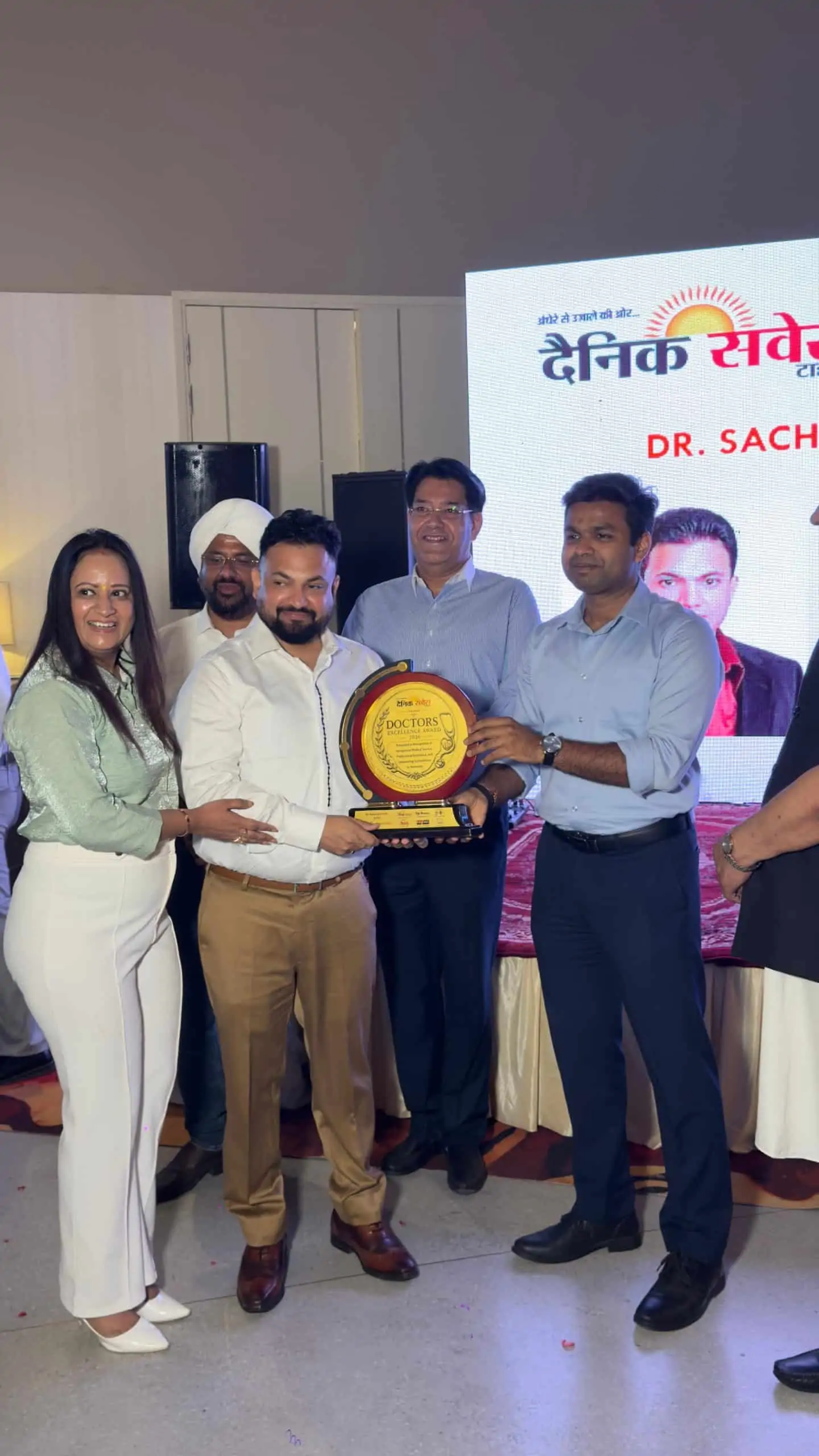 ASG Hair Transplant Honoured by D. C. Ludhiana