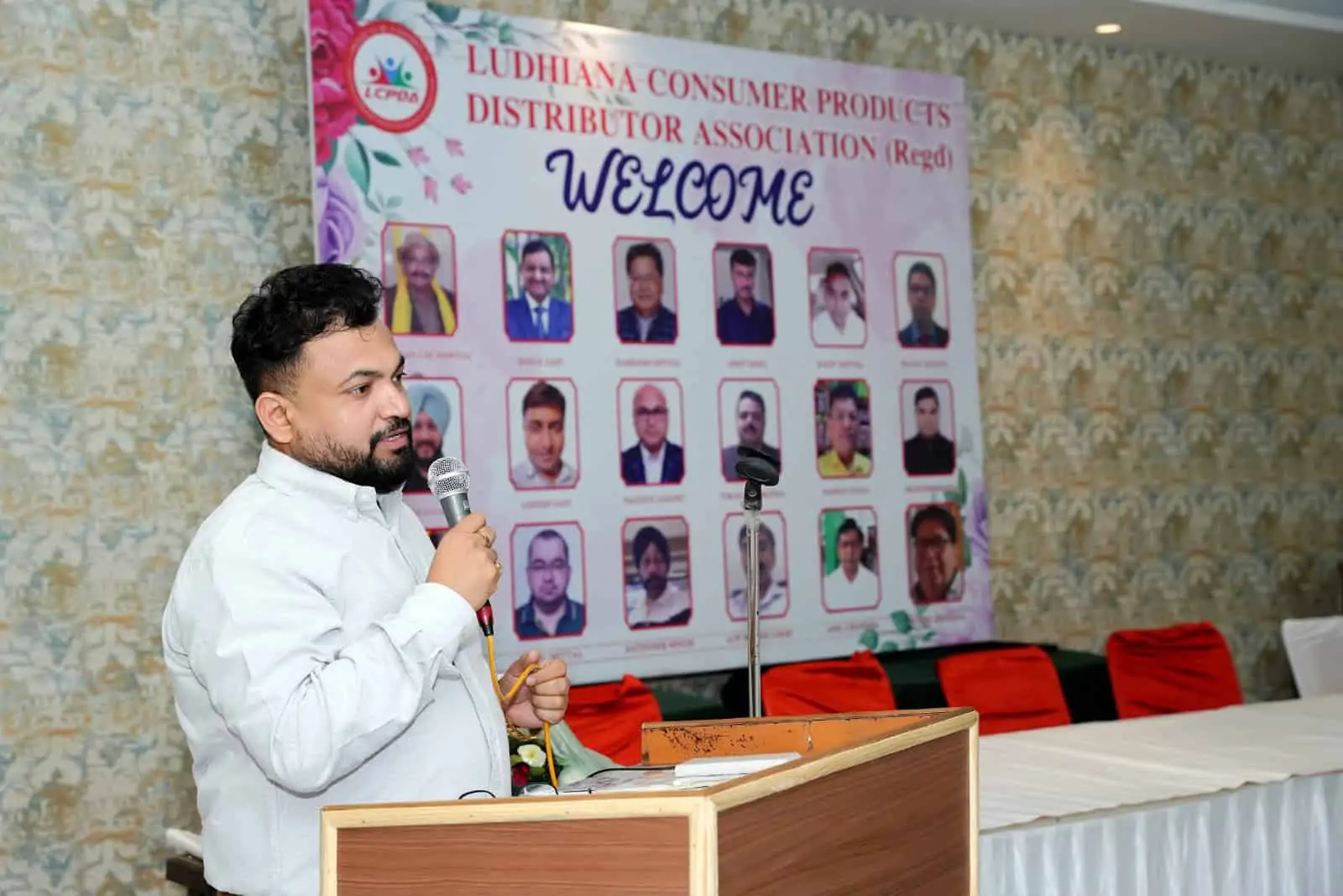 ASG Hair Transplant doctor at Ludhiana Business Association event